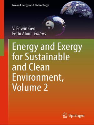 cover image of Energy and Exergy for Sustainable and Clean Environment, Volume 2